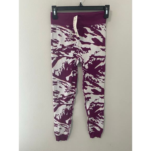 New Sweaty Betty Peaks Jacquard Base Layer Leggings Size XS - Picture 1 of 3